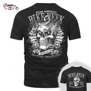 2022 Daytona Bike Week Scorpion Bone Head T Shirt