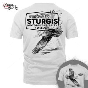 2022 Sturgis Motorcycle Rally Pencil Eagle Ash T Shirt 77987387 1