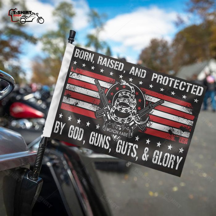 Born Raised And Protected By God Guns Guts Glory Motorcycle Flag 2 68704646 1