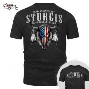 82nd Sturgis Motorcycle Rally And Races 2022 Buffalo Skull T Shirt 42754406 1