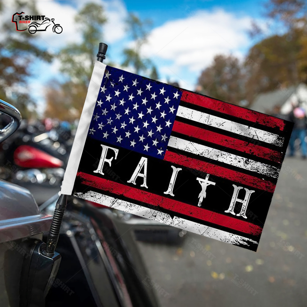 Faith In God Jesus Motorcycle Flag