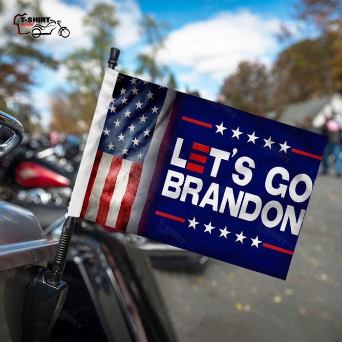 Let19s Go Brandon Motorcycle Flag
