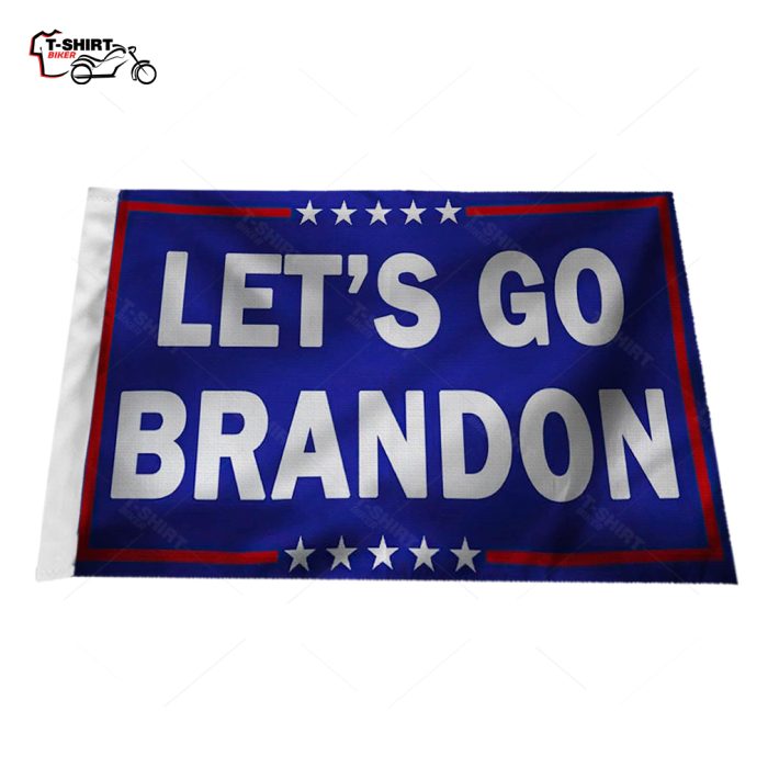 Lets Go Brandon V2 Motorcycle Flag