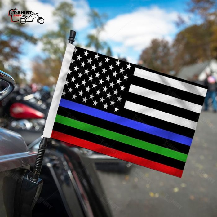 Police Military And Fire Thin Line Usa Blue Green Red Line Motorcycle Flag 2 47792683 1