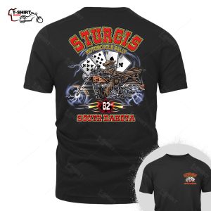 2022 Sturgis Motorcycle Rally Wild Bill Spade T Shirt 43936811 1