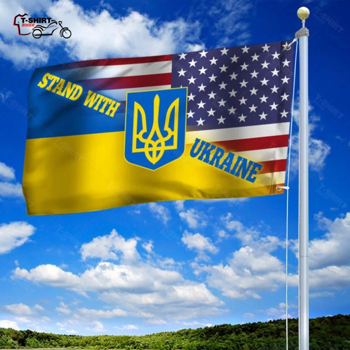 Support Ukraine I Stand With Ukraine Grommet Flag 2 33639090 1