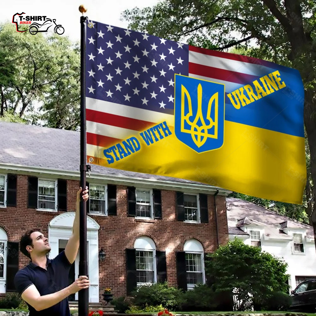 Support Ukraine I Stand With Ukraine Grommet Flag 3 48740654 1