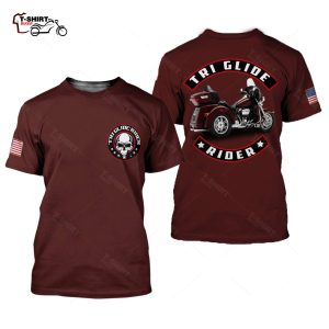 Tri Glide Rider Three Wheels Motorcyle 3D All Over Printed Version 6 T Shirt 1 88478357 1