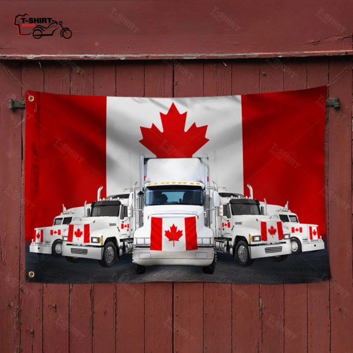 Freedom Convoy 2022 Canadian Flag Truckers Grommet Flag 3 88048825 1