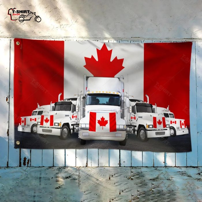 Freedom Convoy 2022 Canadian Flag Truckers Grommet Flag 4 41110676 1