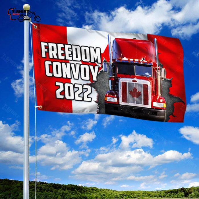 Freedom Convoy 2022 Canadian Truckers Driver Grommet Flag 2 31474418 1