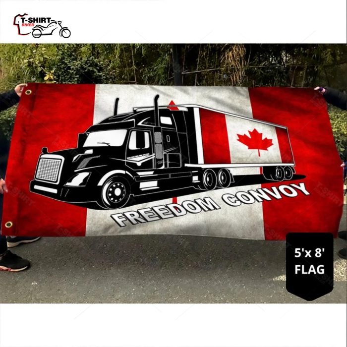 Freedom Convoy 2022 Support Canadian Truckers Mandate Truck Grommet Flag 4 62884980 1