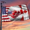 USA American Canada Flag Freedom Convoy 2022 Grommet Flag 1 93166341 1
