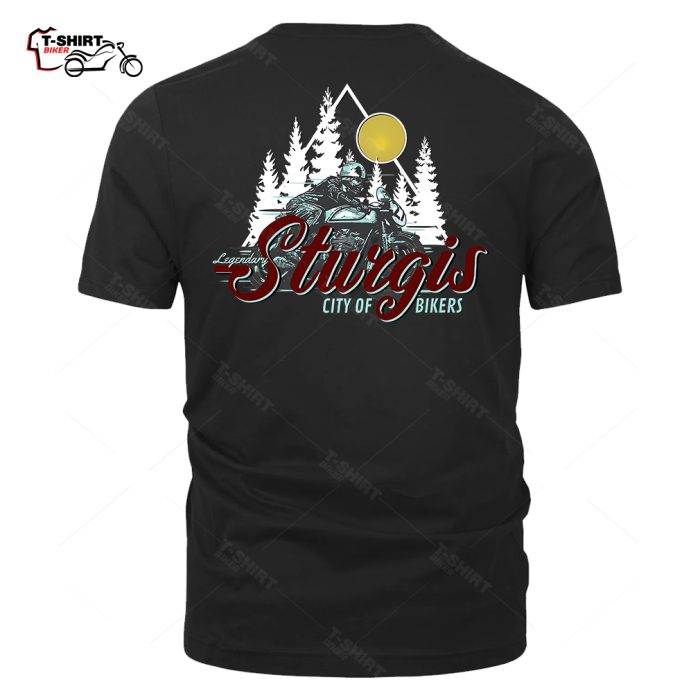 Legendary Sturgis City Of Bikers Graphic T Shirt 63341882 1