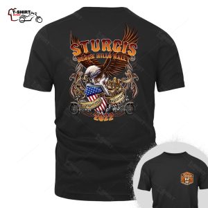 2022 Sturgis Motorcycle Rally Biker Eagle T Shirt 98765845 1