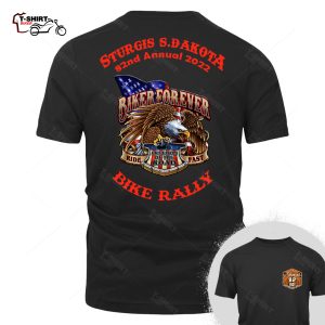 2022 Sturgis Motorcycle Rally Biker Forever Freedom Of The Road T Shirt 80263073 1