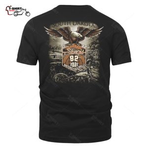 2022 Sturgis Motorcycle Rally Eagle Logo South Dakota T Shirt 73643618 1