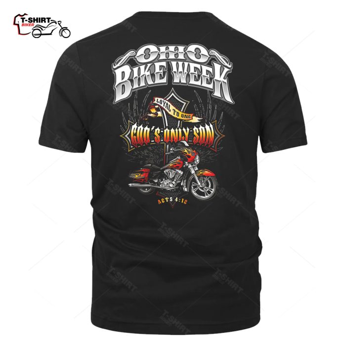 Ohio Bike Week Cross Biker T Shirt 15144951 1