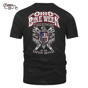 Ohio Bike Week Freedom Is An Open Road T Shirt 15445037 1