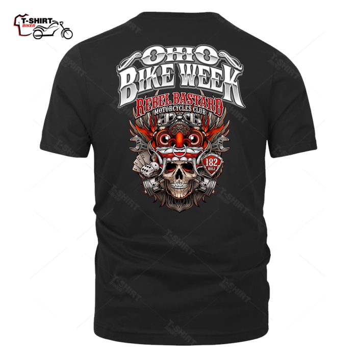 Ohio Bike Week Rebel Bastard T shirt 91274004 1