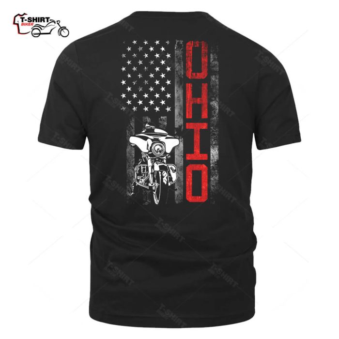 Ohio Bike Week Flag Biker T Shirt 61313135 1