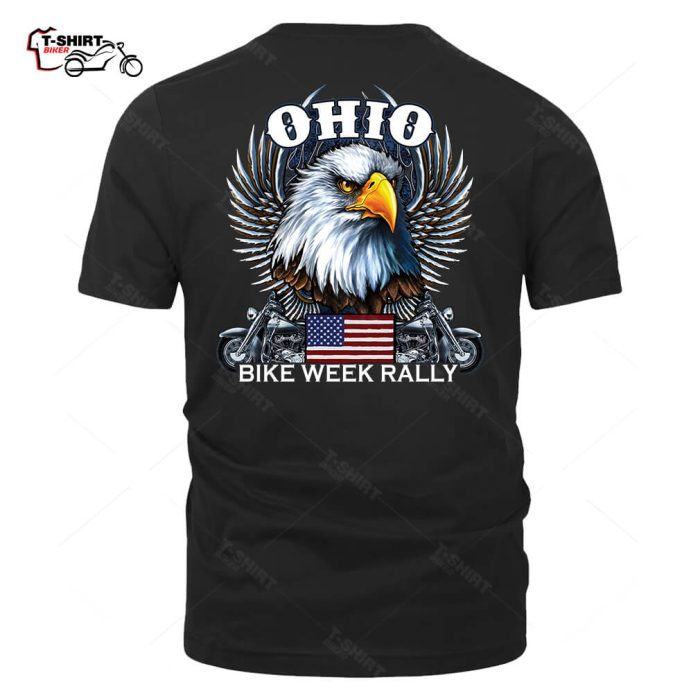 Ohio Bike Week Rally Eagle Biker U.S T Shirt 26517005 1