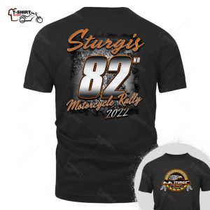 2022 Sturgis Motorcycle Rally 82nd Official Logo Pocket T Shirt 84417191 1