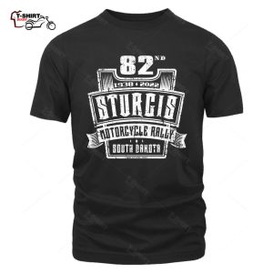 2022 Sturgis Motorcycle Rally 82nd Youth Shield T Shirt 95169900 1