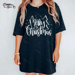 Merry Christmas Tree T Shirt 1