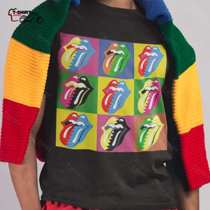 Multi Tongue Shirt The Rolling Stones 1
