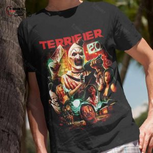 Terrifier Man Of The Hour Vintage Horror Movie Shirt 1