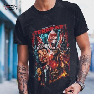 Terrifier Titan Of Terror Vintage Horror Movie T shirt 1