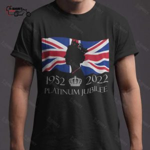 70th Anniversary Platinum Jubilee T Shirt Queen Elizabeth 1