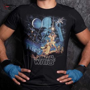 A New Hope Faded T Shirt Star Wars 1