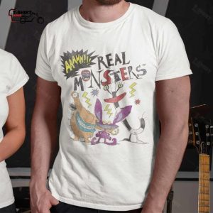 Aaahh Real Monsters Friends Group Shot T Shirt Nickelodeon 1