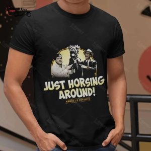 Abbott Costello Horsing Around T shirt 1