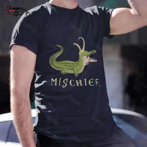Alligator Loki Crocodile Mischief Marvel Movie T shirt 1