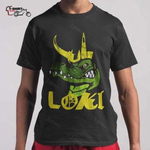 Alligator Loki Marvel Movie T shirt 1