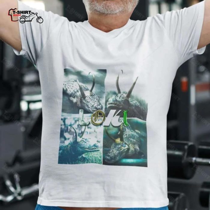 Alligator Loki White T shirt Marvel 1