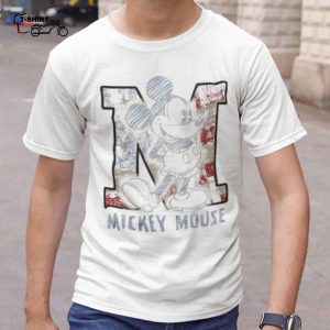 Americana Mickey Sketch T Shirt Disney 1
