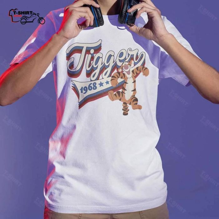 Americana Tigger Collegiate 1968 T Shirt Winnie the Pooh 1