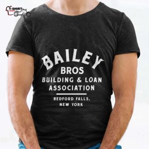 Bailey Bros Christmas T shirt Its A Wonderful Life 1