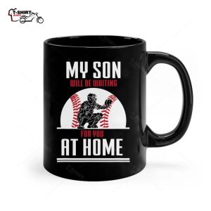 Baseball Catcher Shirt Sport Team Coach Gift Ceramic Mug 1