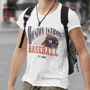 Baseball Houston Astros Est 1962 T Shirt 1