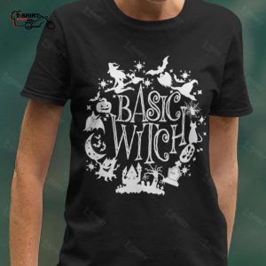 Basic Witch Witch Lover Halloween Tee 1