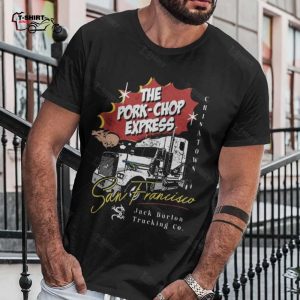 Big Trouble In Little China The Pork Chop Express Vintage Movie T shirt 1 1