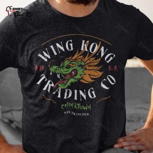 Big Trouble In Little China Wing Kong Trading Co Vintage 80S Movie T shirt 1 1