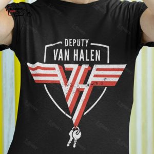 Bill TedS Excellent Adventure Deputy Van Halen Vintage Movie T shirt 1 1