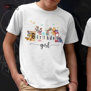 Birthday Girl Birthday Christmas T shirt Winnie The Pooh 1 1