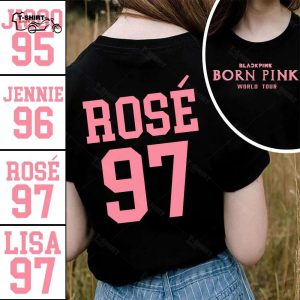 Blackpink Name Members T Shirt 1